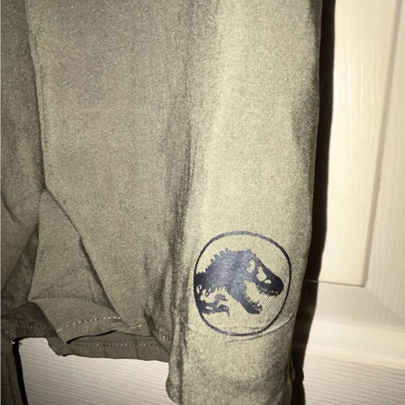 Jurassic Park Maise Tie-Front Top Her Universe Girls Embroidered - Picture 5 of 8